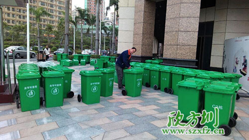 欣方圳塑料環(huán)保垃圾桶，天津市場銷量倍增
