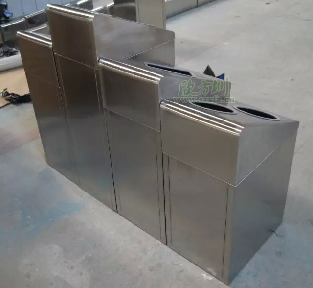 江西南昌商場(chǎng)不銹鋼分類(lèi)環(huán)?；厥胀靶婪桔诠S(chǎng)生產(chǎn)圖