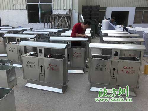 江西撫州如何選購好的不銹鋼分類垃圾桶？