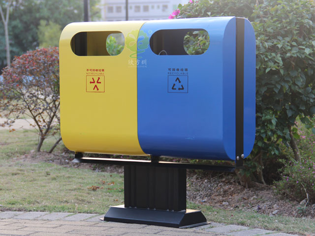 郵局信箱造型戶(hù)外分類(lèi)垃圾桶