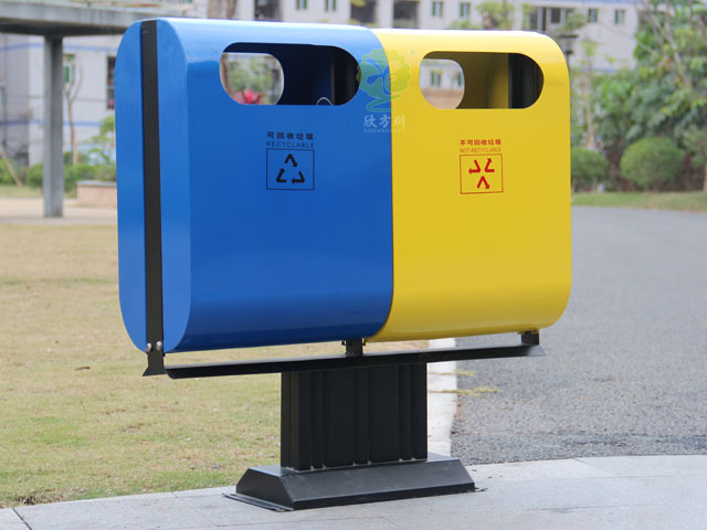 郵局信箱造型戶(hù)外分類(lèi)垃圾桶