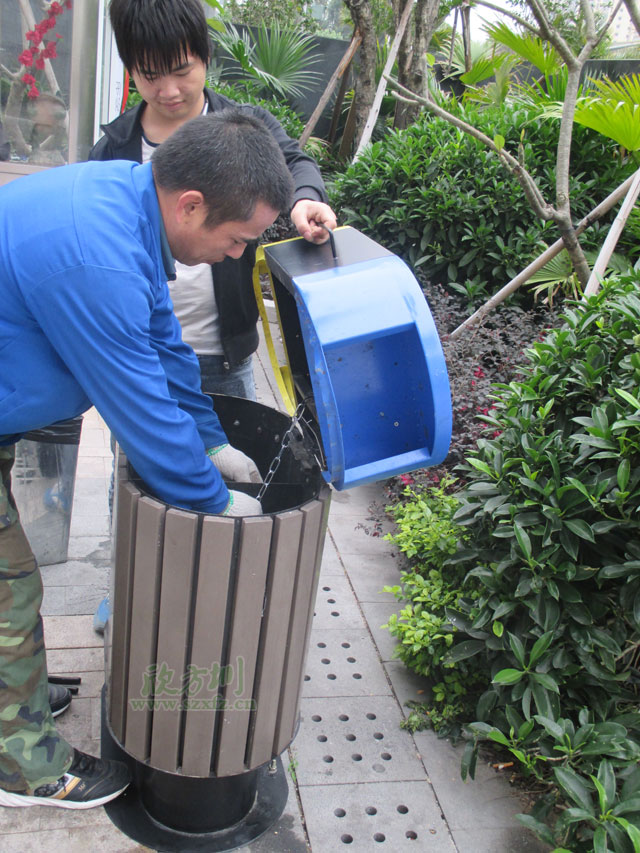 深圳房地產(chǎn)用什么垃圾桶？