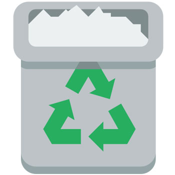 垃圾桶圖標及分類標識有哪些？