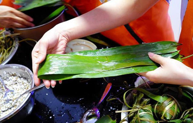 端午將至粽葉屬于什么垃圾可扔廚余垃圾桶嗎？